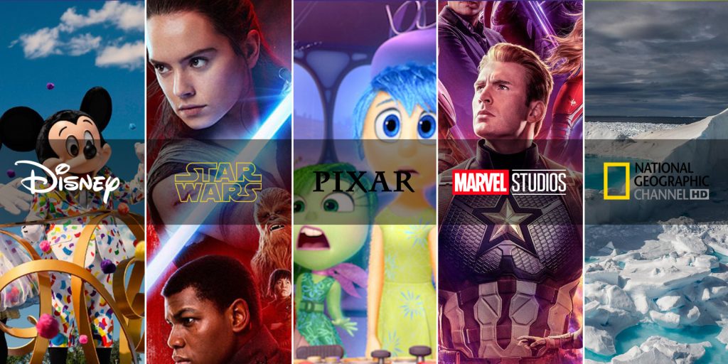 Disney / Star Wars / Pixar / Marvel Studios / National Geographic Channel