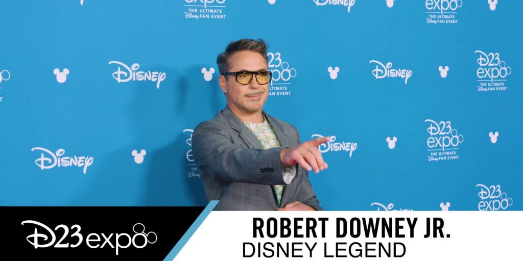 Robert Downey Jr. at D23 Expo, Disney Legend RDJ